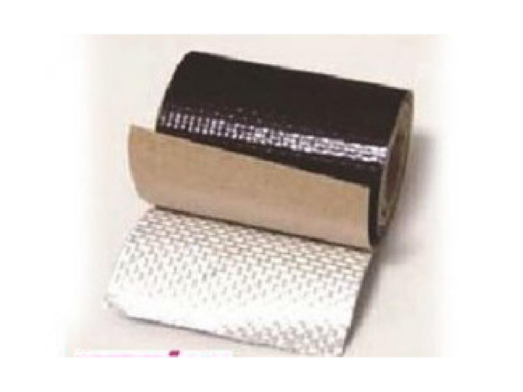 TOP LINE Aluminum Mesh Glossy Tape, 50mm, Black, TP-1850BK