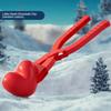 Children's Snowball Clip Snow Clip Little Love Thickened Mold Baby Winter Play Snow Tool Snowball Fight(Random Color)