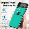 Hot-selling in Japan and South Korea, applicable to Samsung z flip 1/1 ring mobile phone case flip1 folding screen protective case