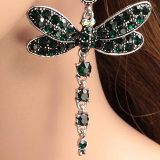 1 pár vážek s háčkem naušnice Barva drahokamu střapec Etnický styl Vintage Elegantní Hypoalergenní Dámské Dívčí Visací náušnice Módní šperky