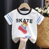 Cute Cotton Short-sleeved T-shirt Tops Children's Clothing Baby Clothes Cartoon