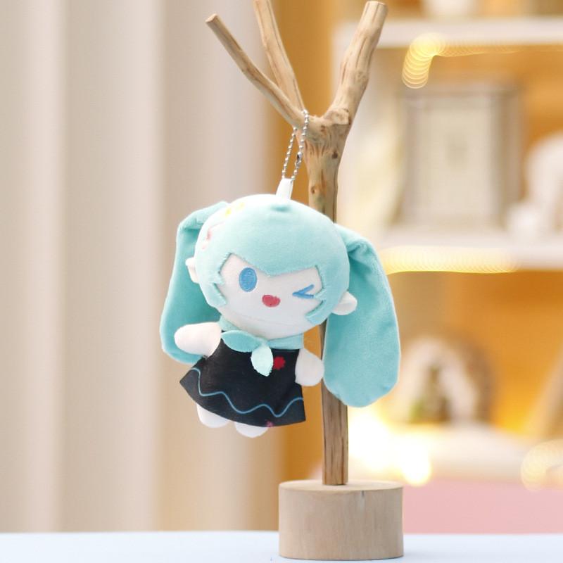 Miku Hatsune Trendy Plush Toy Doll Keyring Cute Anime Character Accessory Lovely