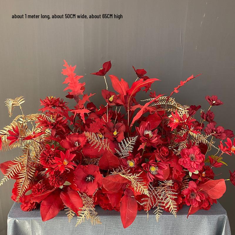 Artificial Wedding Venue Floral Decor for Aisle, Stage, and Reception