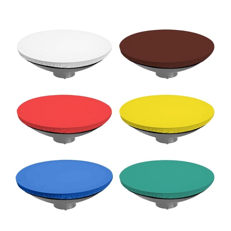 42cm Soft Diffuser Lamp Cover Cloth Diffuser Reflector Lamp Sock for Flashing Light Beauty Dish Photography Studio