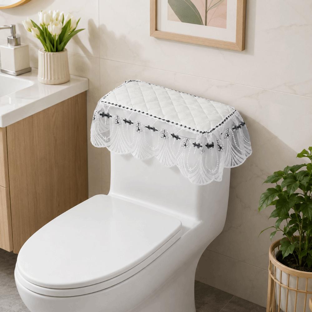 Court Style Toilet Water Tank Cover Vintage Toilet Closestool Cover Toilet Cover Home