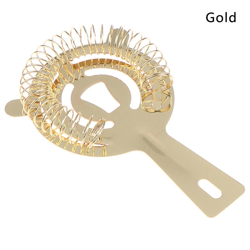 Stainless Steel Cocktail Shaker Bar Ice Strainer Wire Mixed Drink Bartender Professional Tool Bar Accessories