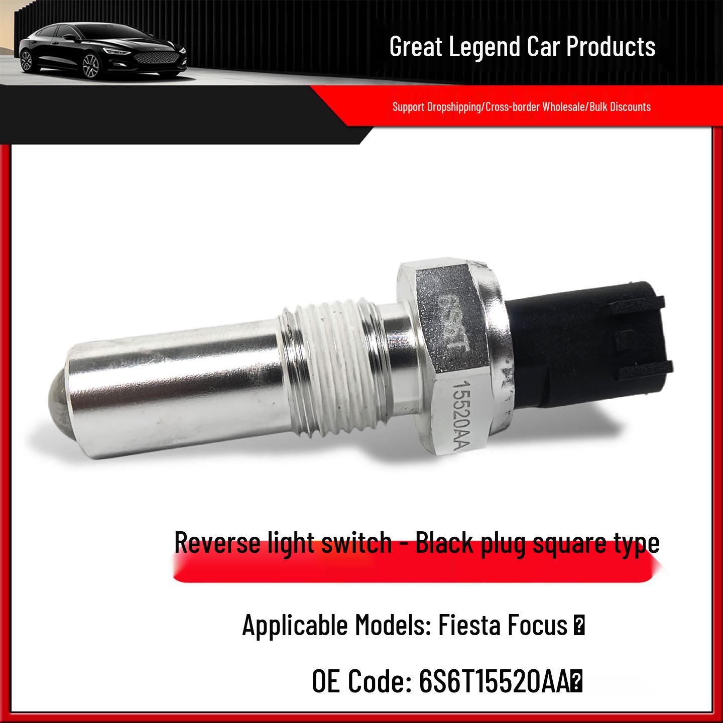 

6S6T15520AA/6S6Z15520A: Reverse Light Switch for Focus/Fiesta (DK5117640) Neutral