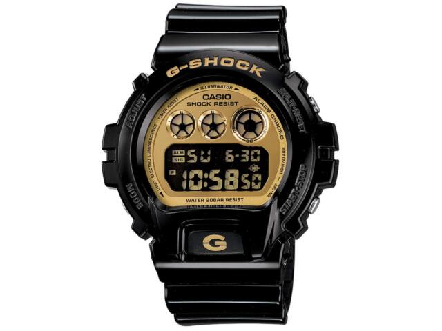 

Casio DW-6900CB-1 G-SHOCK Crazy Colors Кварцевые Золотые Черные мужские часы НОВИНКА