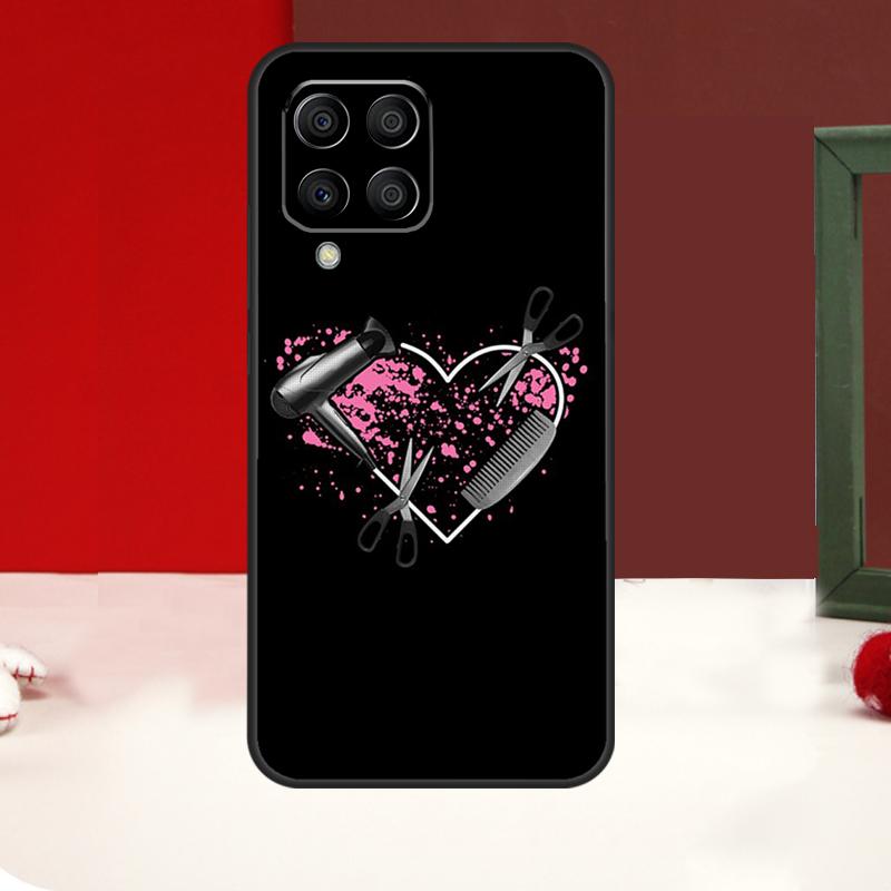 Hair Stylist Hairdresser Case For Samsung Galaxy M11 M21 M31 M14 M34 M54 M12 M32 M52 M15 M13 M16 M36 M56 M53 M35 M55