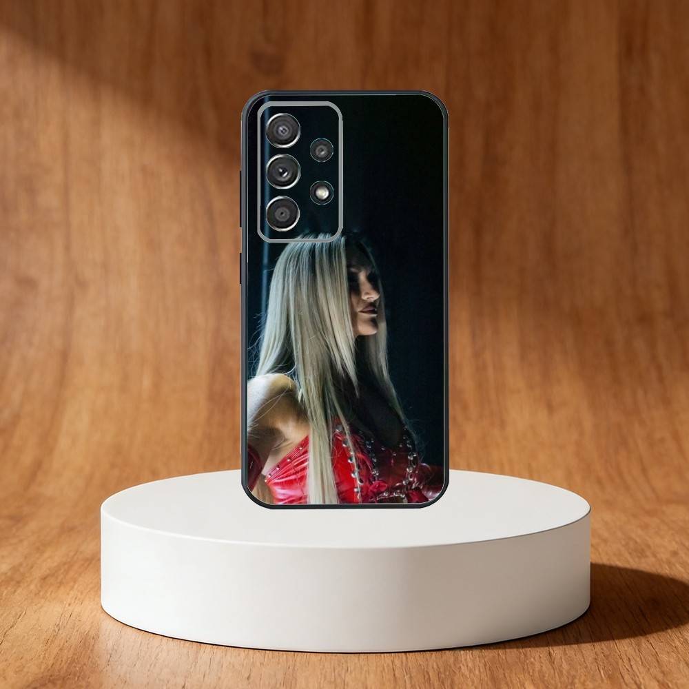 Izzi Dame Phone Case For Samsung S25,S24,S21,S22,S23,S30,Ultra,S20,Plus,Fe,Note,10,9,5G Black Cover