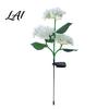 Weather-Resistant Outdoor Lights Fairy Hydrangea Light LED Solar Powered Garden Stake Lights