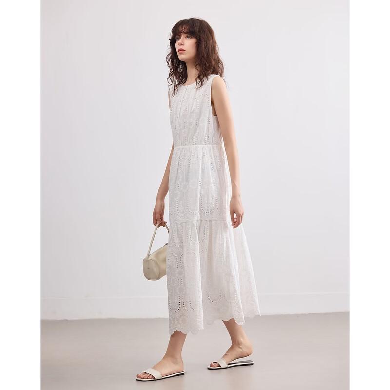 Demana Women s Embroidered A-Line Dress M