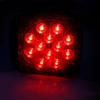 Shock Absorbing Square LED Truck Trailer Tail Light Lamp Waterproof Design Shockproof Structure Long Lasting Brightness