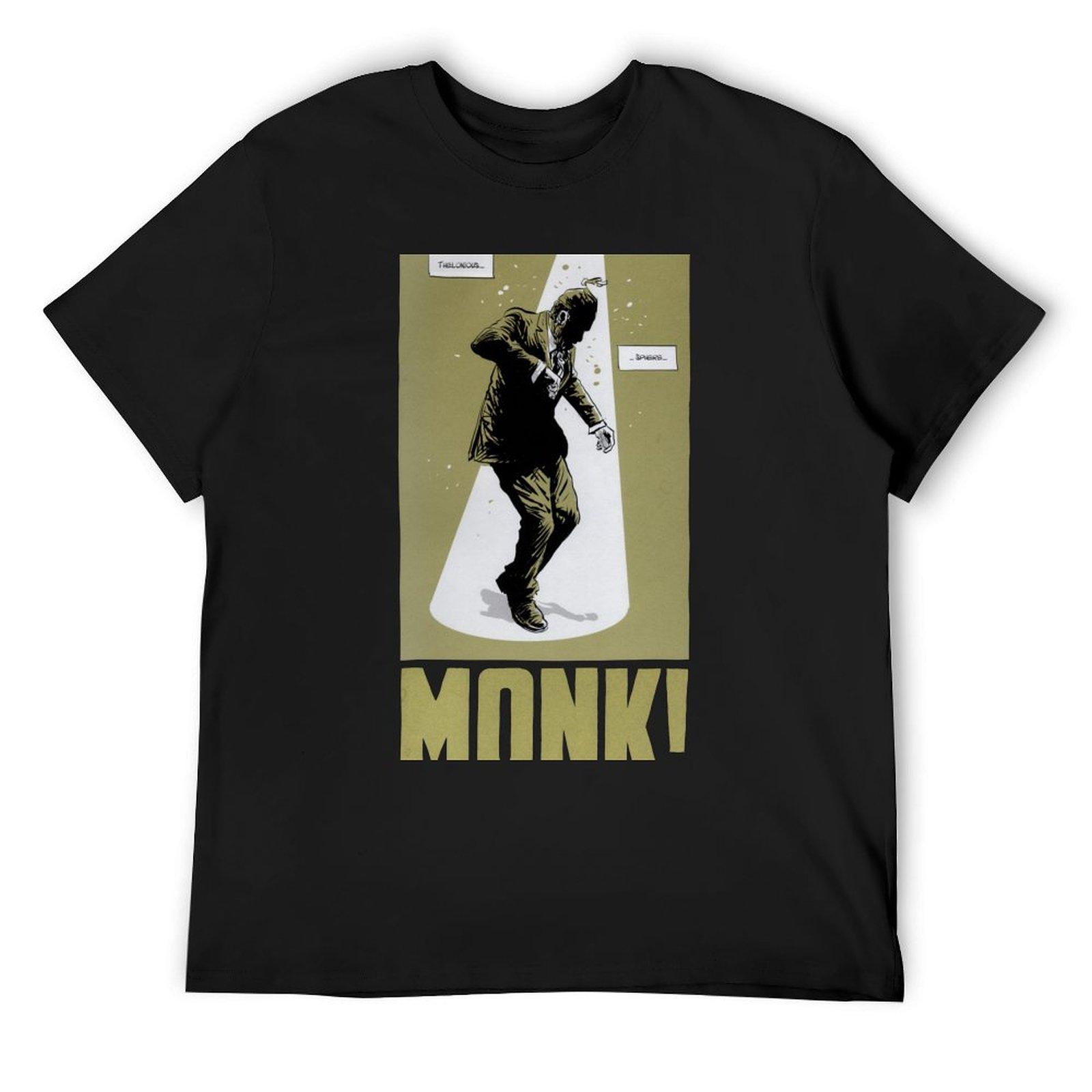 

Thelonious . . . Sphere Monk T-Shirt T-shirts Man Blacks Blanks Graphic Shirts Tshirts for Men - Men s Summer Cotton Graphic Tee S разноцветный