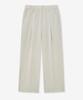 MINAV Comfort Linen Elastic Waist Single-Pleat Wide Pants [3 Colors]