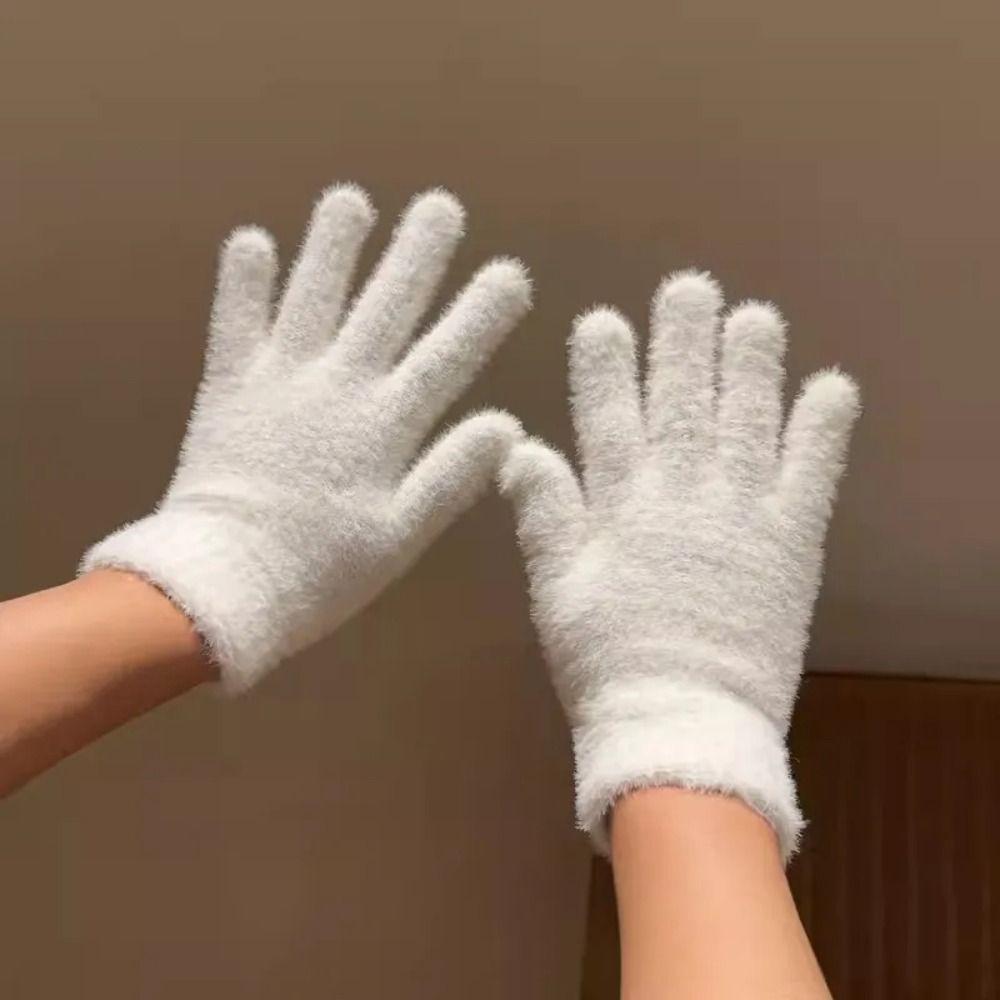 Thickened Touch Screen Gloves Breathable Non-slip Gloves Fashion Knitted Gloves  Winter