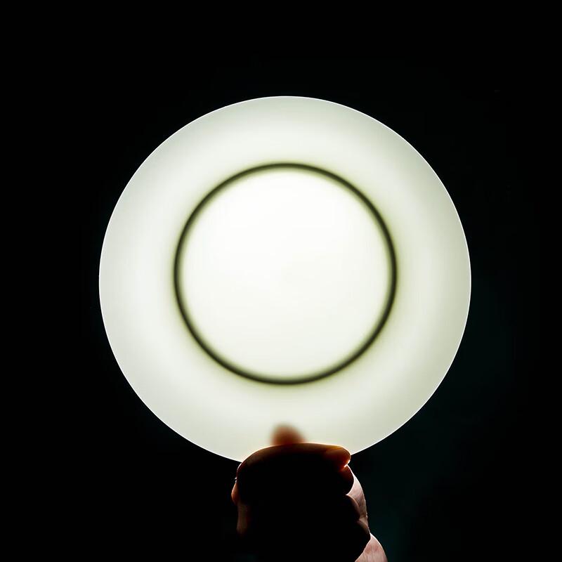 7-inch White Porcelain Dinner Plates