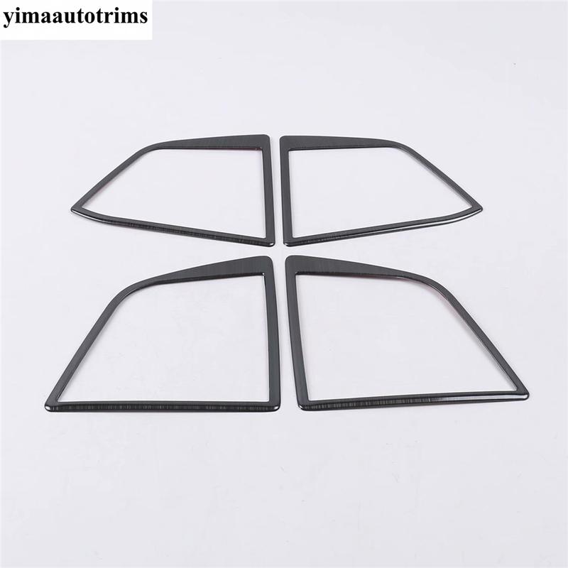 Car Inner Door Speaker Audio Frame Decoration Cover Trim Stainless Steel Accessories Interior Fit For Ford Focus MK4  - 2024