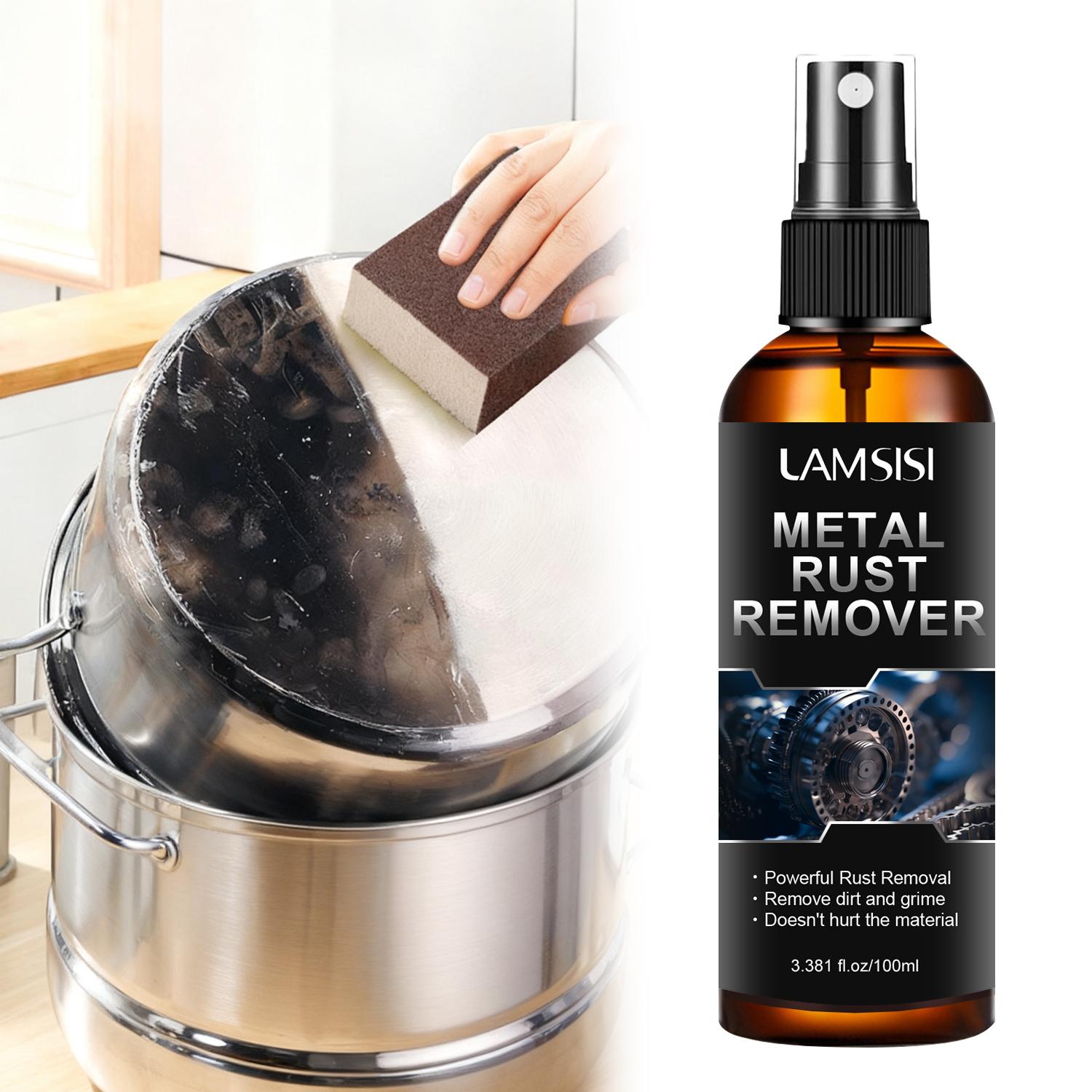 

Metal Rust Remover-Powerful Rust Removal-Remove Dirt And Grime-Doesn t Hurt The Material-Great For All Stainless Steel Appliances-100ml