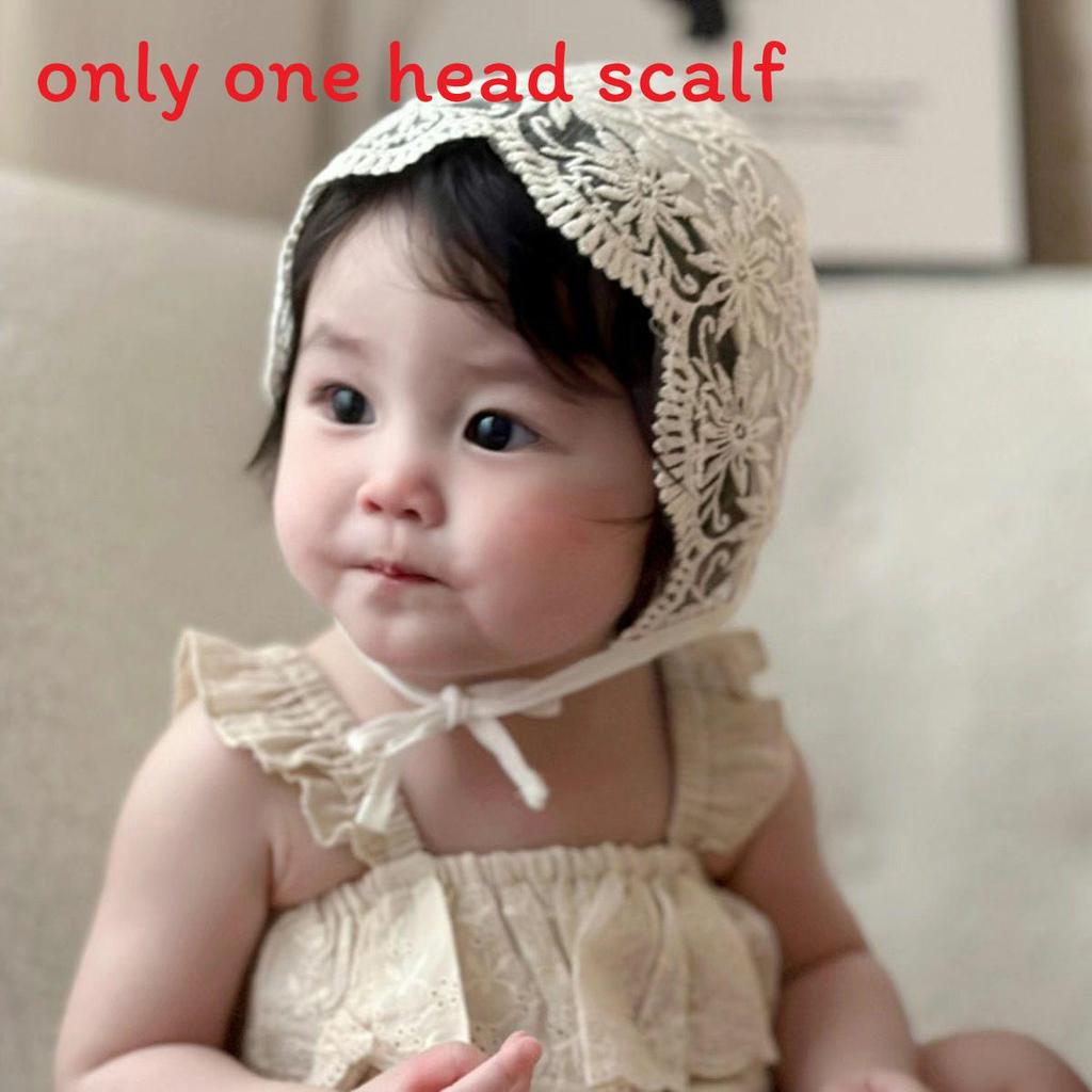 

Baby Girl Princess Sun Hat With Lace Trim For Spring Summer Sun Protection