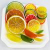 Simulation Fruit Models: Lemon, Orange, Strawberry, and Watermelon Slices for Decoration & Photography Props