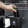 For Volkswagen 1pcs Multifunctional car seat back trash can Storage box For Volkswagen VW Jetta Polo T4 T5 T6 Sharan Touareg Gol