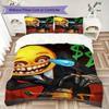 REPO Pattern Bedding Uilt Set Uilt Cover Pillowcase Home Decoration Birthday Gift (1 * Duvet Cover + 2 * Pillowcase Without Core)132