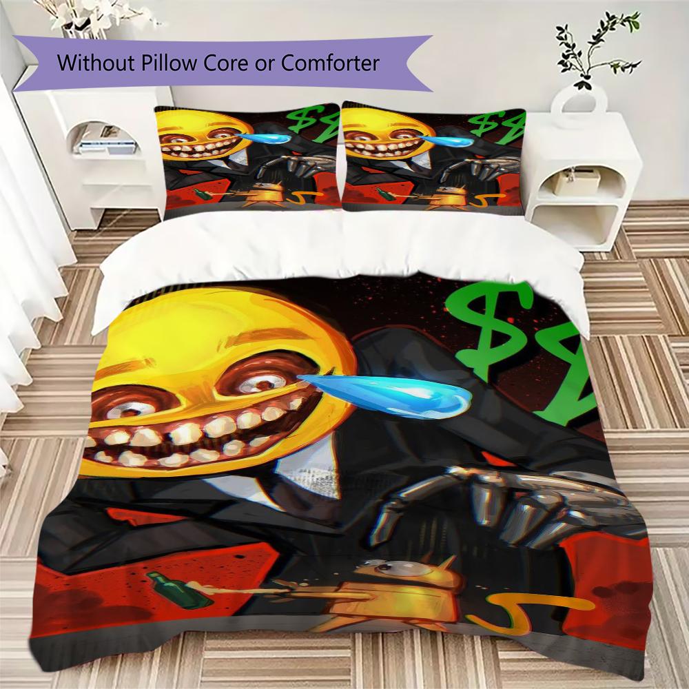 REPO Pattern Bedding Uilt Set Uilt Cover Pillowcase Home Decoration Birthday Gift (1 * Duvet Cover + 2 * Pillowcase Without Core)132
