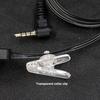 Clip 3.5mm Plug Headset for Xiao-mi Ergonomic Headphone Outdoor Walkie Talkie