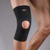Sportliche Kniebandage mit Federunterstützung