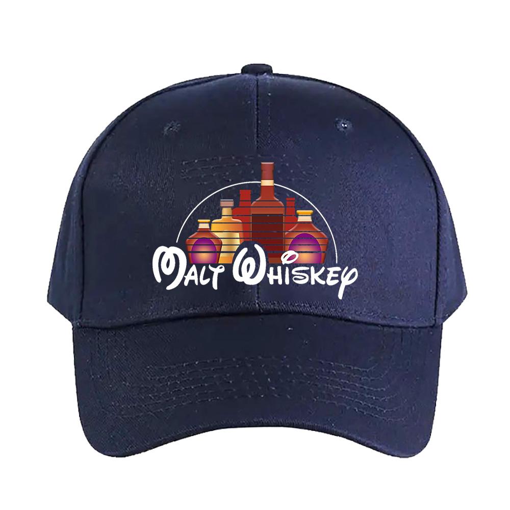 Malt Whiskey vintage Summer Woman Man Adult Peaked Hat Fashion Casual Adjustable Printed Baseball Caps Funny Dad Trucker Cap