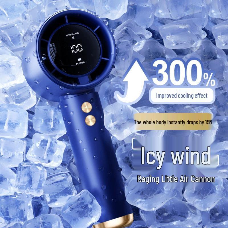 High-Speed Portable USB Rechargeable Mini Turbo Fan