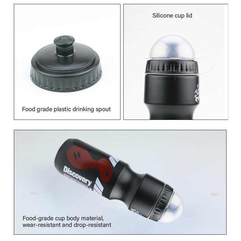 Mountain Bike Plastic Water Bottle Roundabout Water Bottle Cycling Sports Water Cup Sports Water Bottle Equipment Accessories