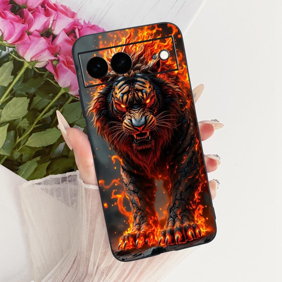 For Google Pixel 7A Case Pixel7 Pro Luxury Flower Butterfly Painted Cover Soft Silicone Case For Google Pixel 7 Pro Pixel7A Bags
