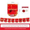 Grand Opening Celebration Bunting: Store Anniversary Decorations & Hanging Flags for Mall or Supermarket