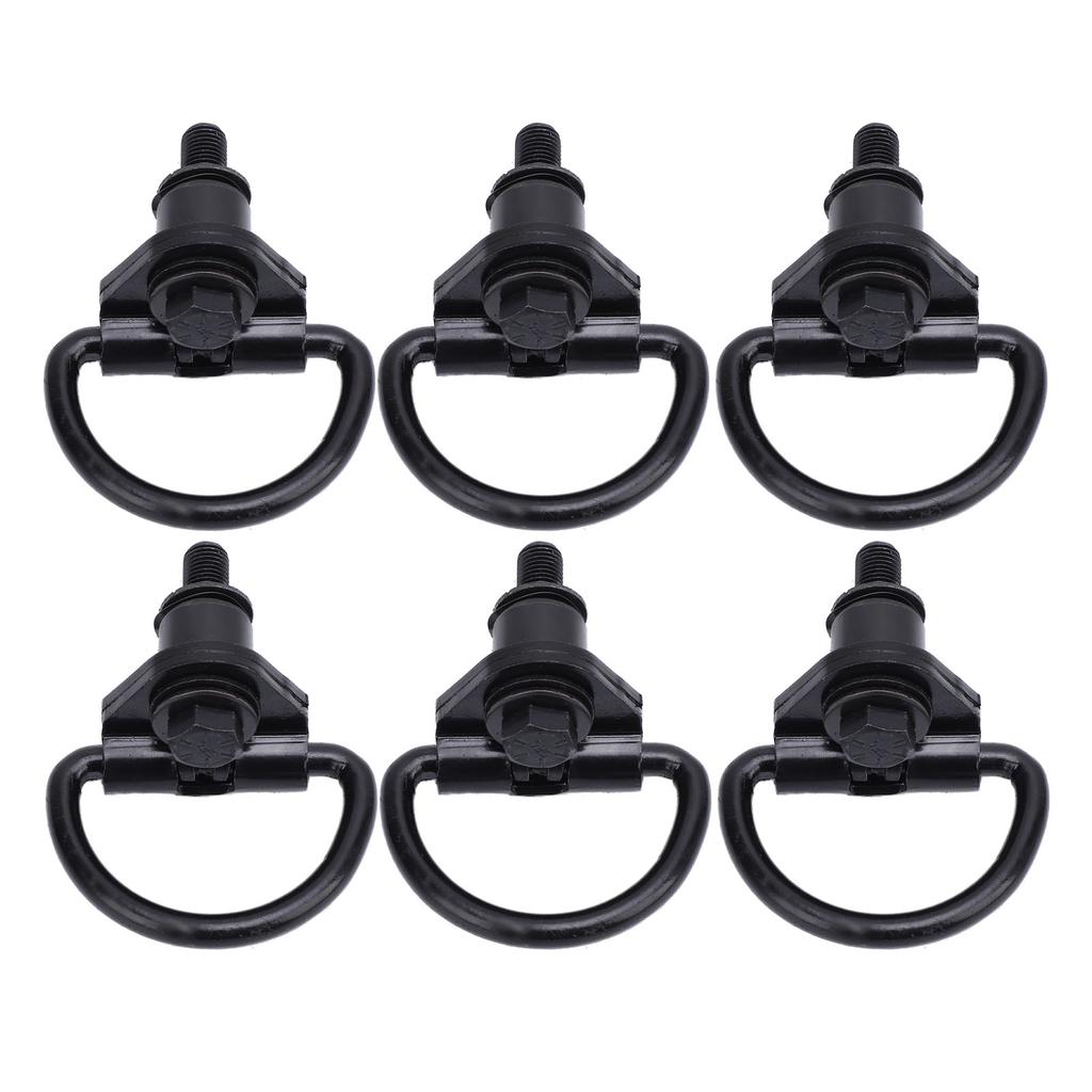 6 buc Cârlige D de marfă Oțel Negru Acoperire rugină BK21V550A74AD pentru Transit 150 250 350 2015 până la