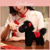 Horse Year Mascot Plush Toy With Short Plush Material For New Year Decorations And Gifts