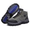 Outdoor Non-slip Waterproof Snow Boots High-top Velvet Outdoor Hiking Shoes Men's Non-slip and Wear-resistant