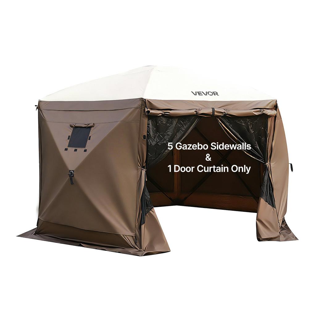 VEVOR Canopy Sidewalls, 1.73 X 1.48 M, Canopy Tent Walls with Waterproof and Sunlight Protection