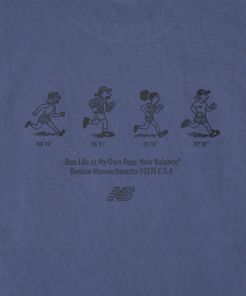 Nyuballanseu Nbneg21503 / Uni Nb Friends Short Sleeve T-Shirt (Dark Blue)