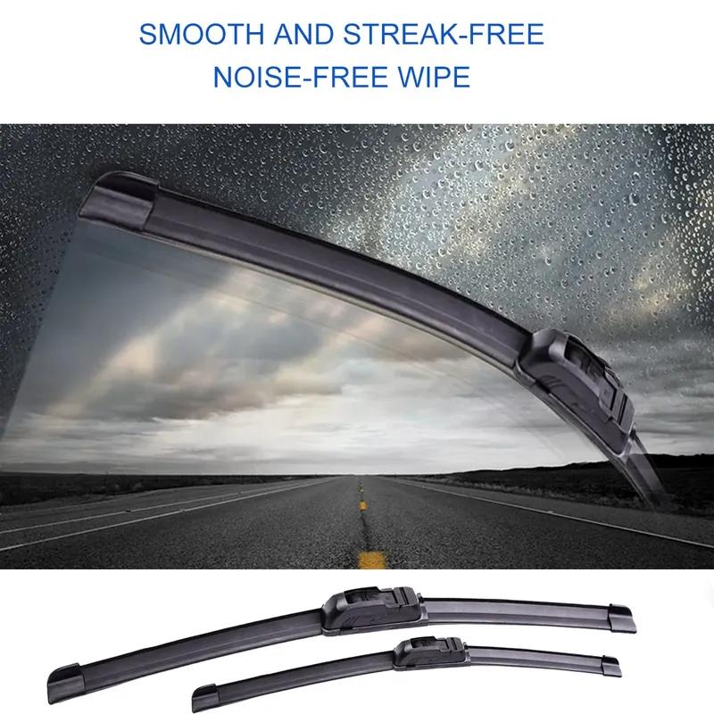 3pcs For Jeep Grand Cherokee WK2 2013- Front Rear Wiper Blades Brushes Cutter Accessories J Hook 2014 2015 2016 2017 2018