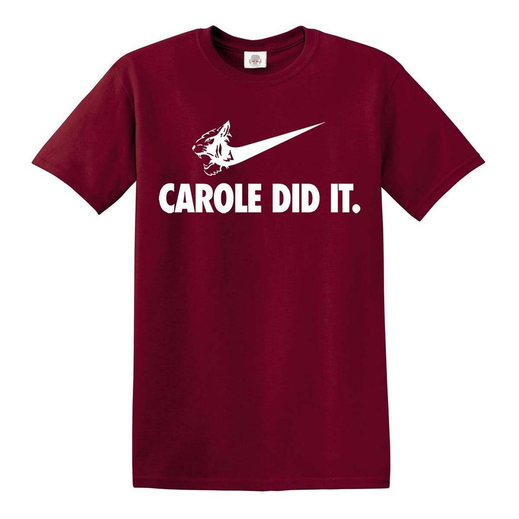 Carole Baskin Did It T-Shirt Funny Joe Exotic The Tiger King Cat Rescue Show Top
