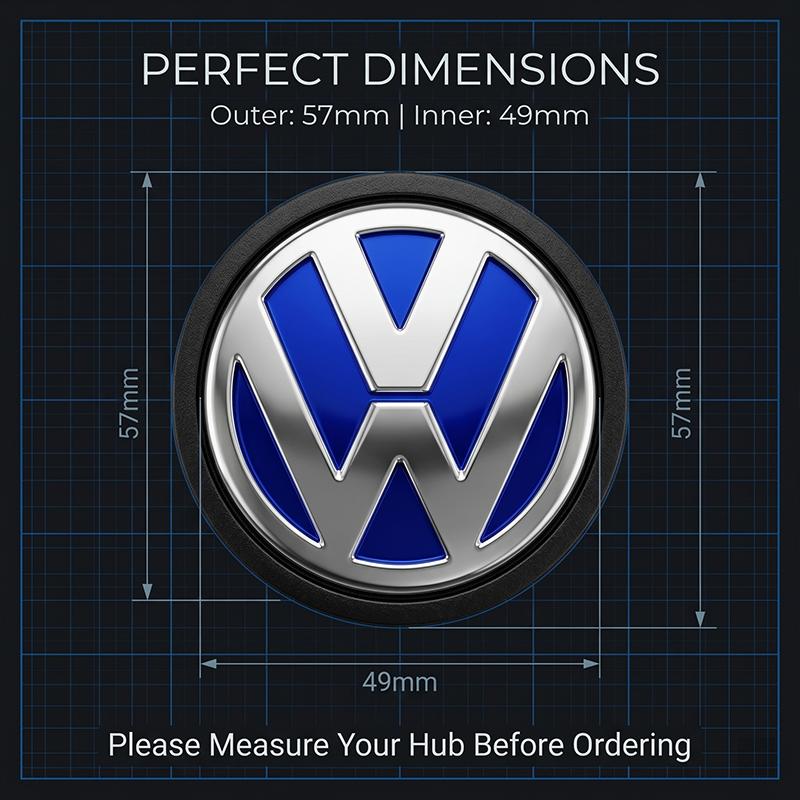 For Volkswagen JA2 4Pcs 57mm Car Wheel Center Hub Caps Rim Hubcap Cover Badge For VW Polo Golf-4 5 6 7 MK5 MK6 MK7 Tiguan Passat 3B7 601 171