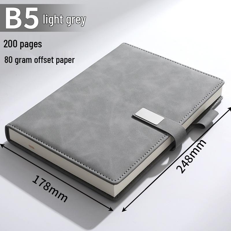 Deluxe A5/B5 Business Planner Notebook with Custom Logo Gift Box