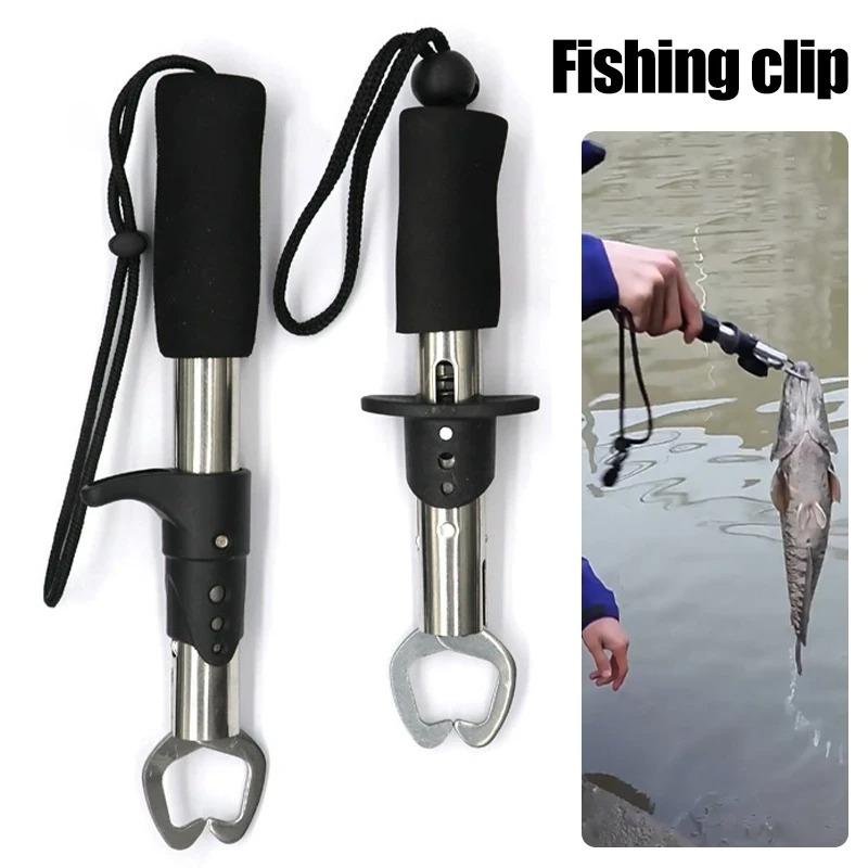 19/17cm Nerezový rybářský chapadlo Profesionální kleště na ryby Kleště na rty Kleště Skládací kleště Klip Ovladač Rybářské nářadí