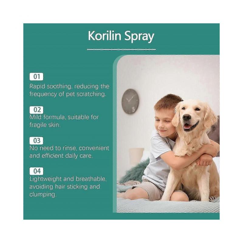 Korilin Lumps & Bumps Pet Spray, Lumps & Bumps Pet Body Care Spray, Dog Cat Discomfort Swelling Relief Spray, Pet Anti-Itch Spray