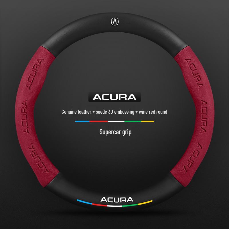 Acura CDX 2016-2021 Ultradünne Carbonfaser Wildleder Lenkradabdeckung