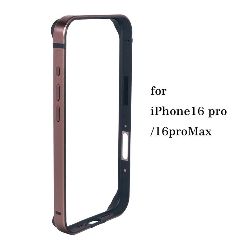 Lekkie etui zderzakowe ze stopu aluminium do iPhone 16 15 14 13 12 14 Pro Max Mini Plus XR Miękka silikonowa wyściółka Rama krawędzi Pokrowiec