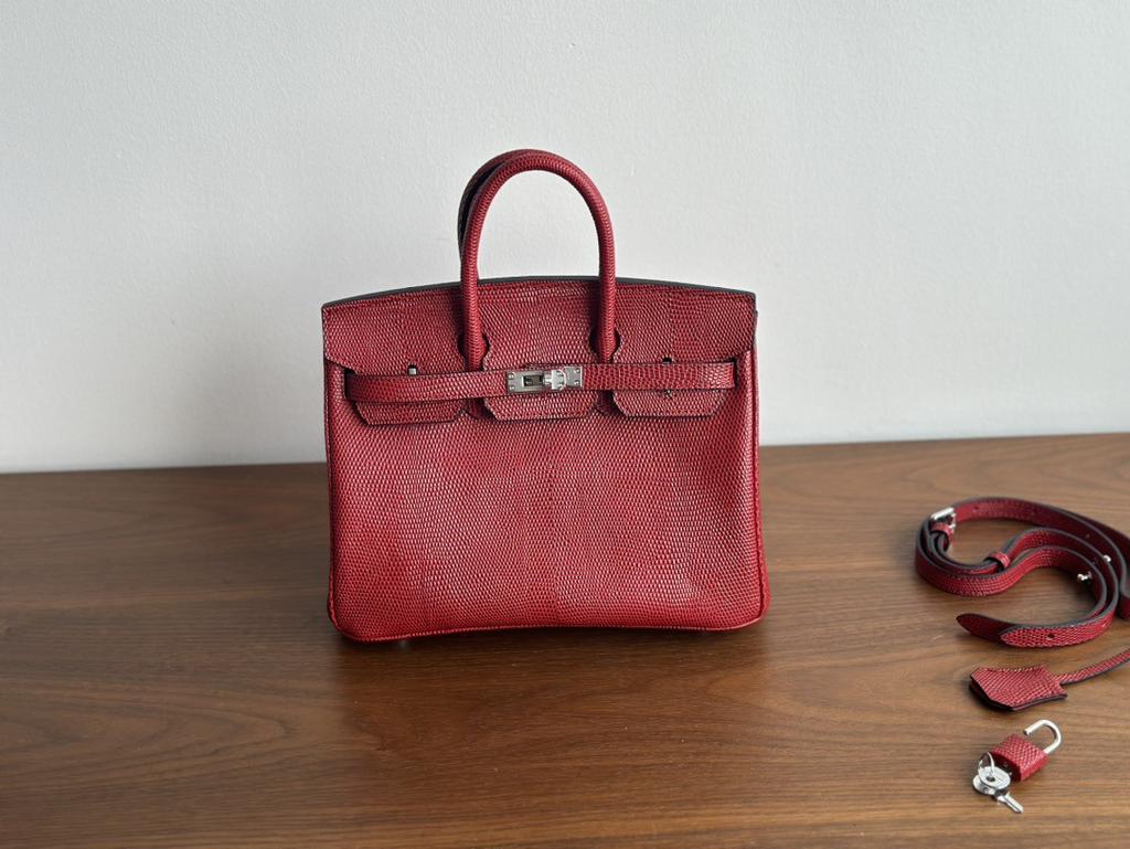 Kette im Cartier-Stil, versilbert, Handtasche aus fünf Metallen, Damen-Tragetasche, modisch, hochwertig, Einzelgriff, Lederdekoration, Damentasche