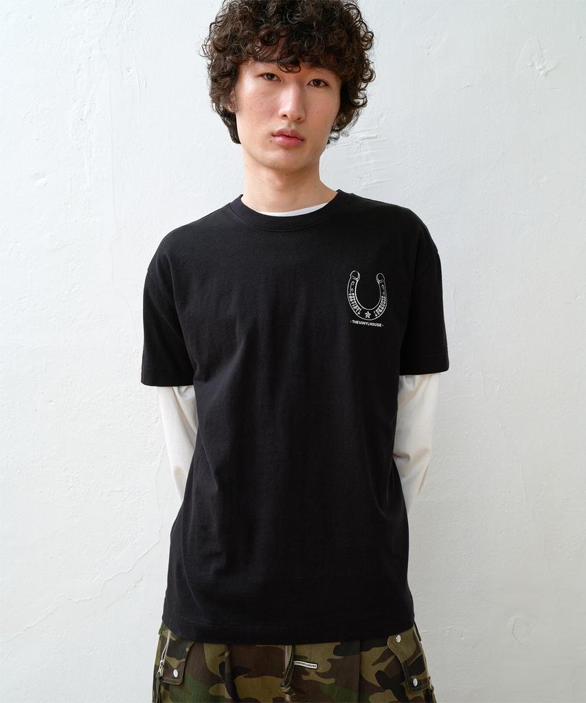 THEVINYLHOUSE Lucky House Tee Black
